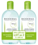 Acheter SEBIUM H2O Solution micellaire sans savon nettoyante peau grasse 2Fl/500ml à AMBARÈS-ET-LAGRAVE