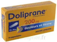 Doliprane 200 Mg Suppositoires 2plq/5 (10) à AMBARÈS-ET-LAGRAVE
