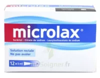 Microlax Sorbitol Citrate Et Laurilsulfoacetate De Sodium S Rect En Récipient Unidose 12récip-unidoses-can/5ml à AMBARÈS-ET-LAGRAVE