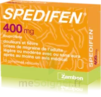 Spedifen 400 Mg, Comprimé Pelliculé Plq/12 à AMBARÈS-ET-LAGRAVE