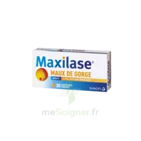 Maxilase Alpha-amylase 3000 U Ceip Comprimés Enrobés Maux De Gorge B/30 à AMBARÈS-ET-LAGRAVE