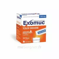 Exomuc 200 Mg, Granulés Pour Solution Buvable En Sachet 24 Sachets/3g à AMBARÈS-ET-LAGRAVE