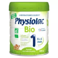 Physiolac Bio 1 Lait En Poudre B/800g à AMBARÈS-ET-LAGRAVE